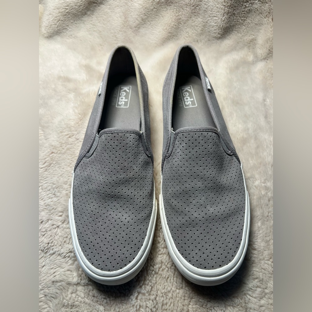 Keds women grey flats size 10